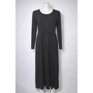 Joan Rivers A708018 Petite ButterSoft Scoop Neck Black Dress [XSP]